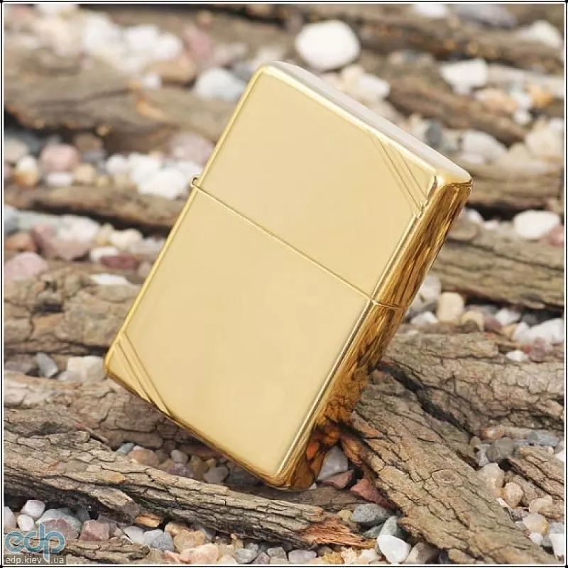 Зажигалка Zippo - Vintage High Polish Brass (270)